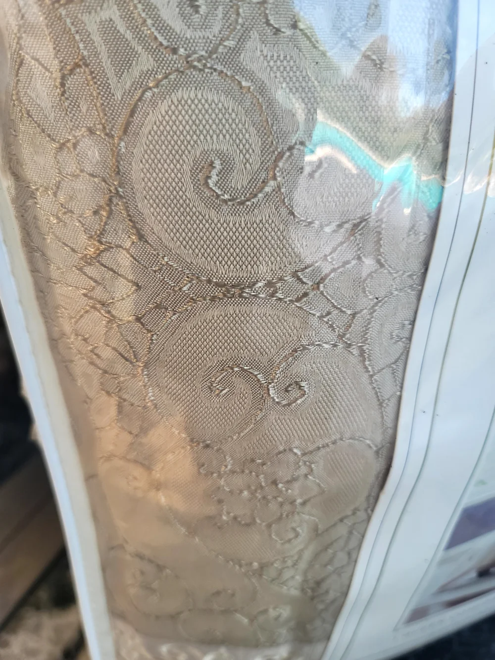 Cream Comforter Set - 7 Piece